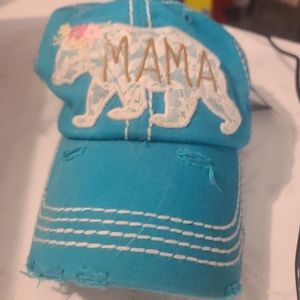 Cute mama bear baseball hat